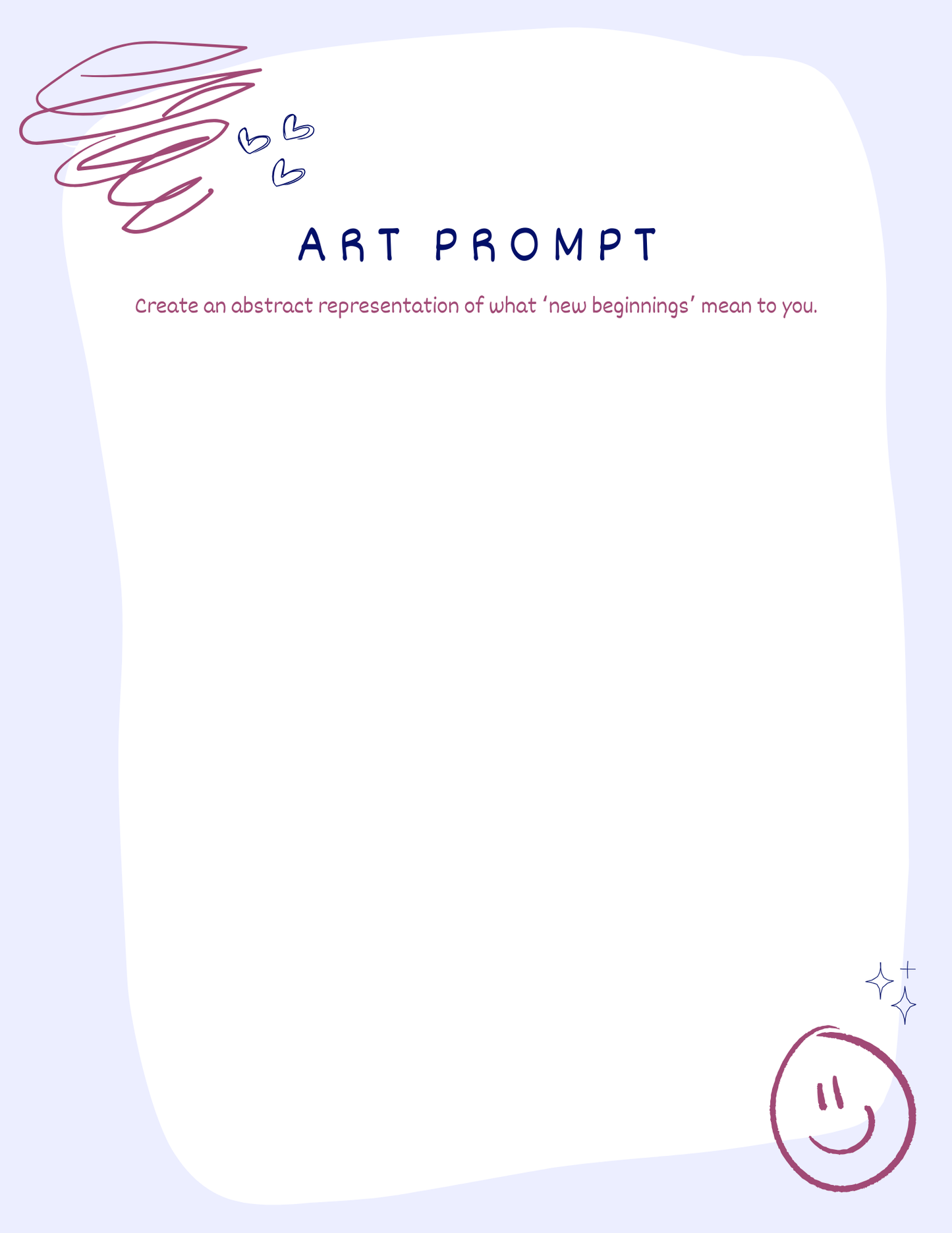 The Mindful Mix: A Reflective Art Journal